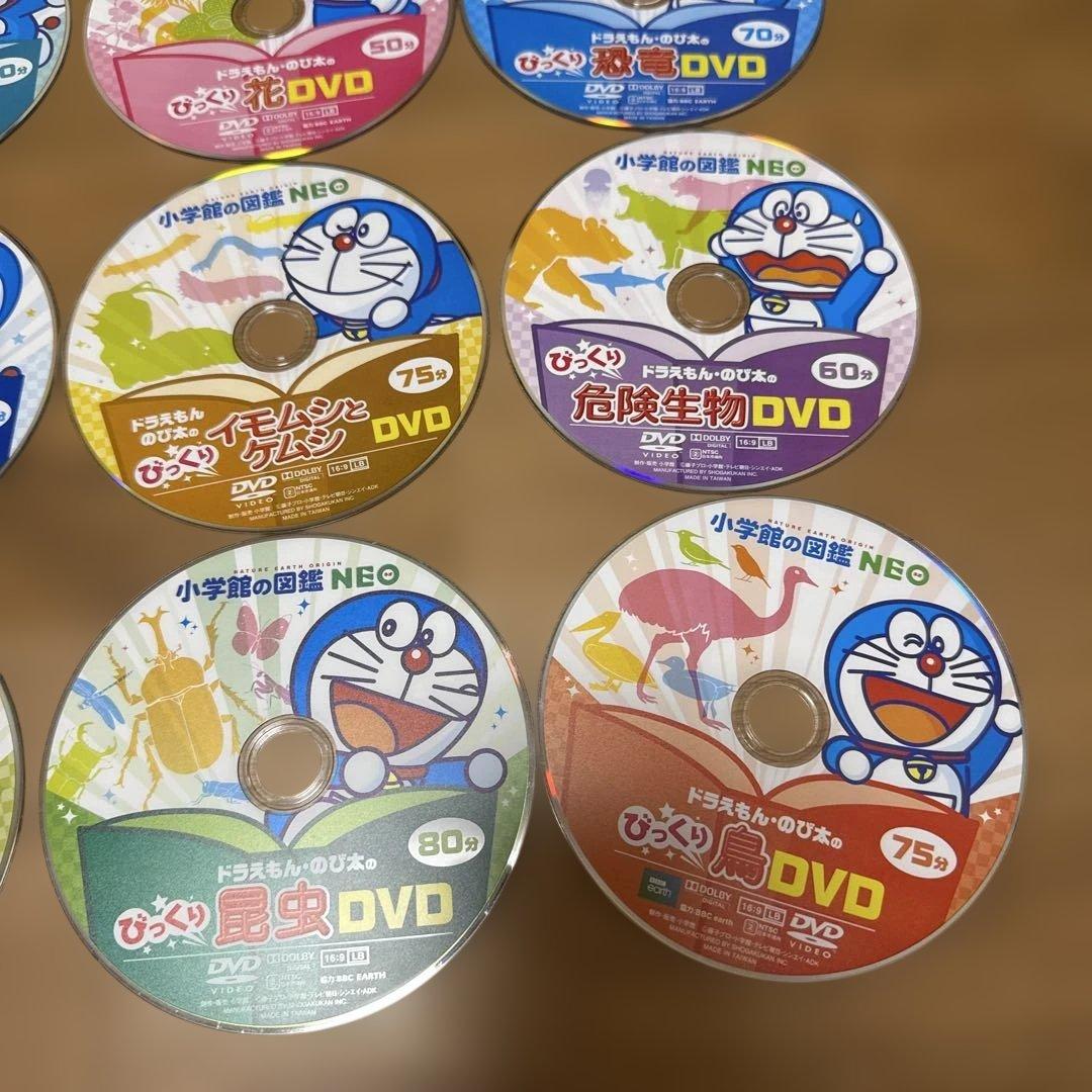 小学館の図鑑NEO DVDのみ　13枚セット
