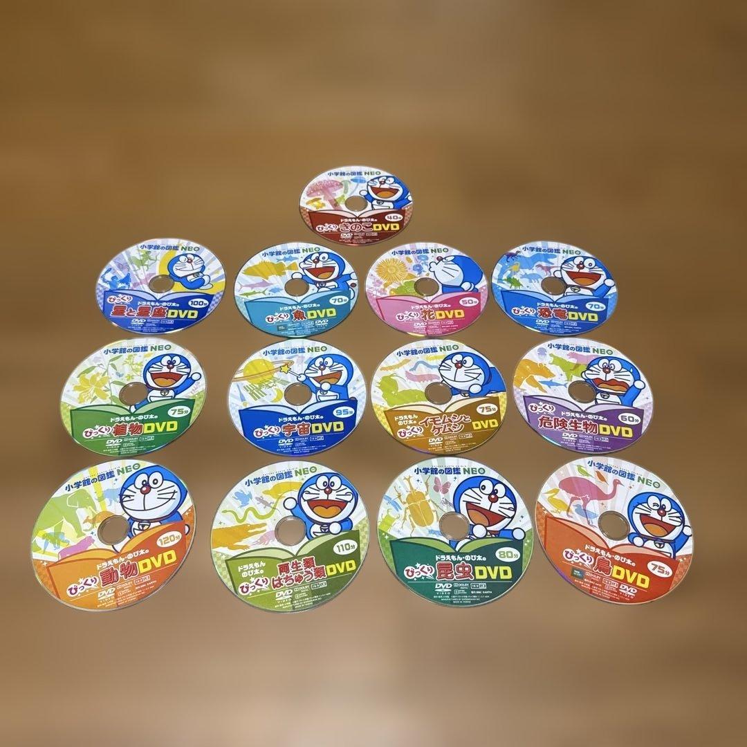 小学館の図鑑NEO DVDのみ　13枚セット