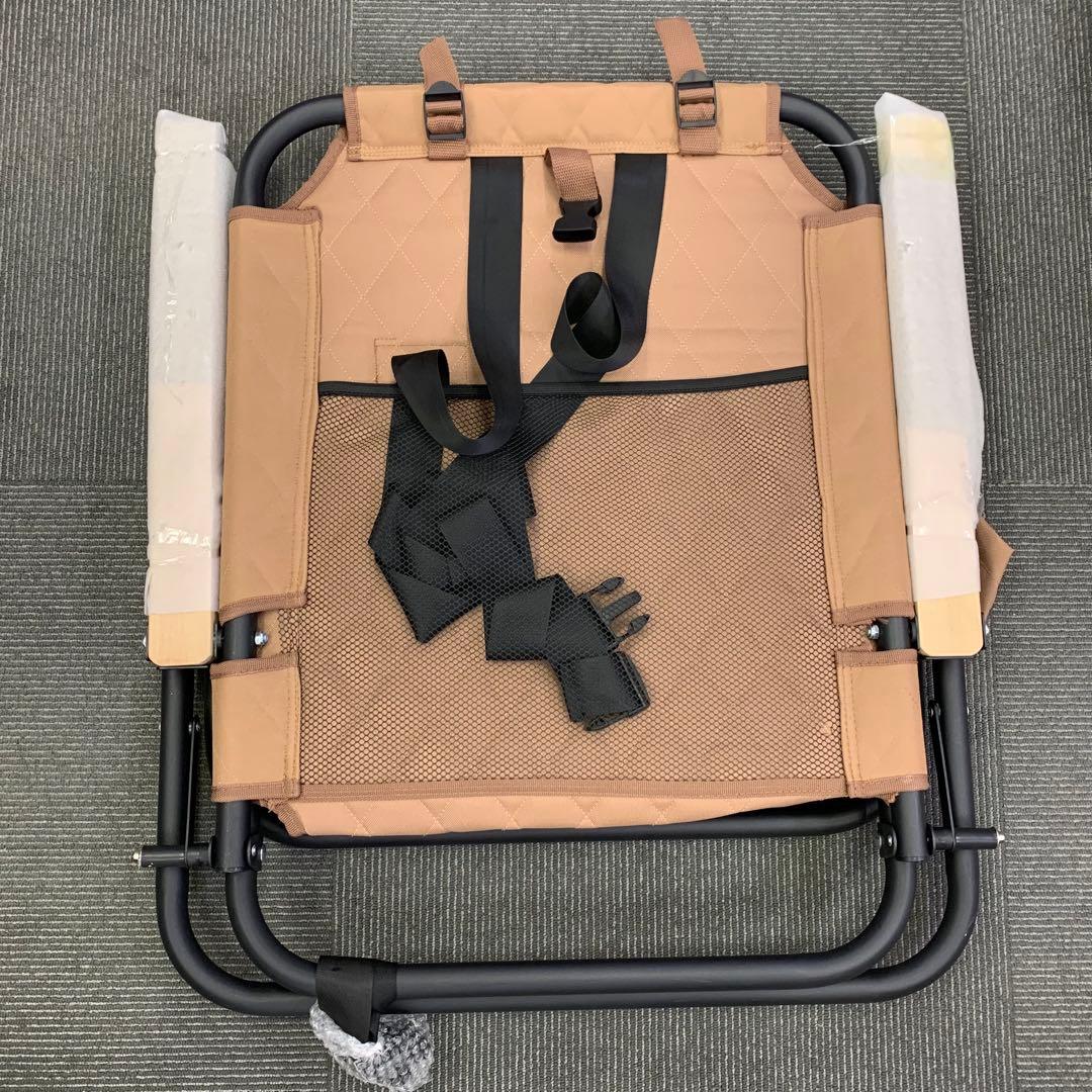 【開封・未使用】DesertFox キャンプチェア リクライニング STTJBB