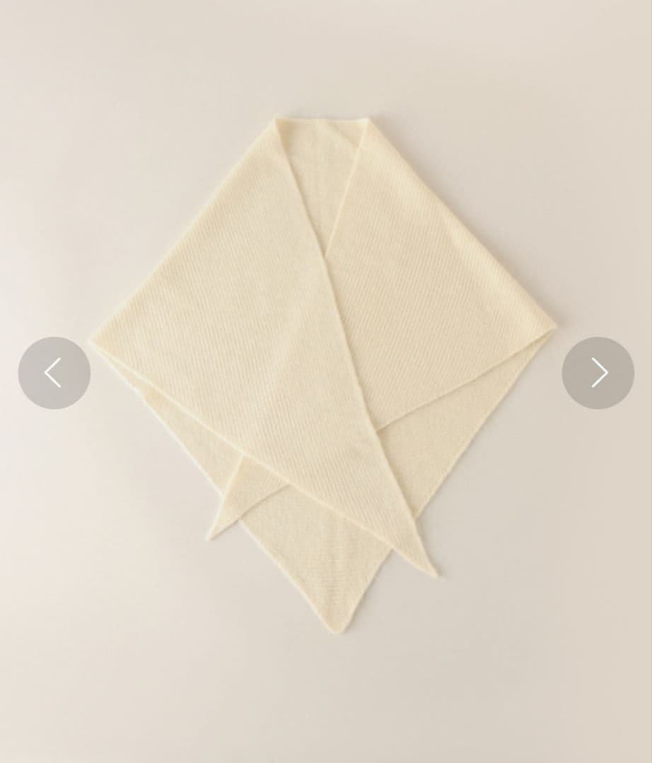 asauce melerアソースメレ　トライアングルストール　三角マフラー