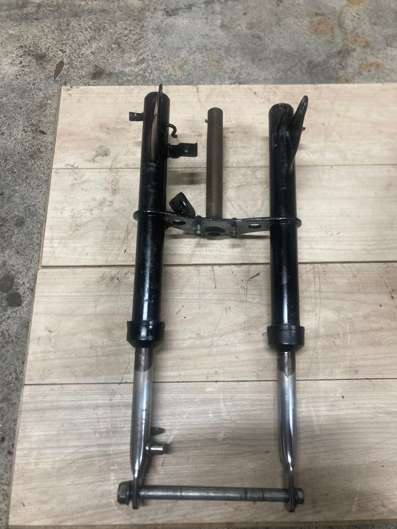 モンキー　ab27 ホンダ純正　フロントフォークASSY 5Lモンキー 黒