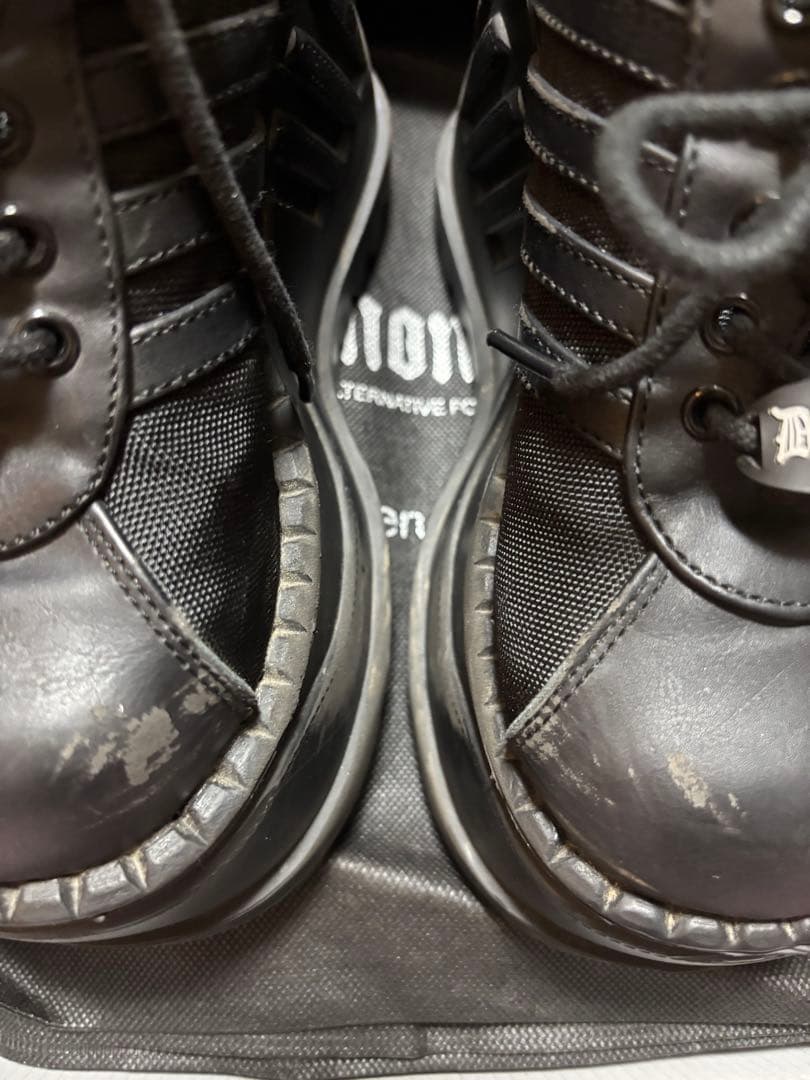 Demonia ブラック スニーカー 箱付き