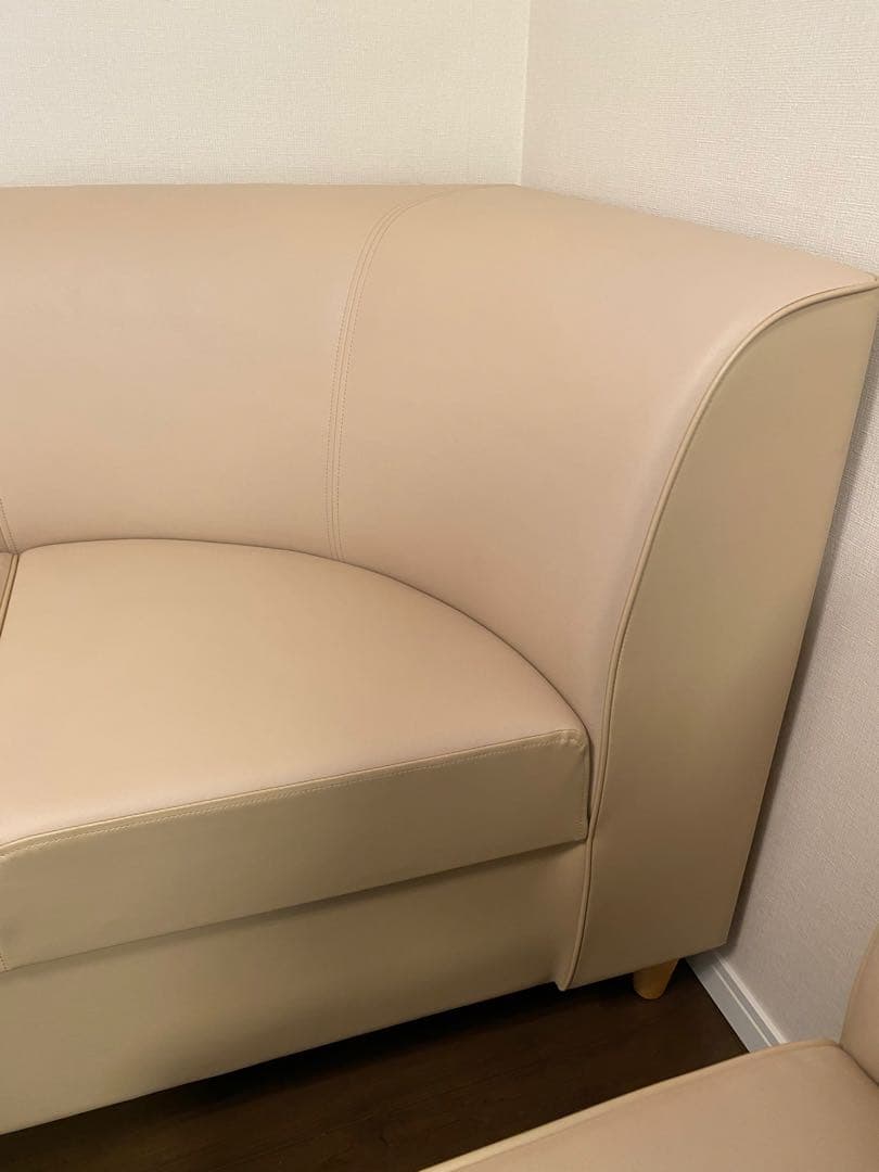 ほぼ未使用　コーナーソファ①