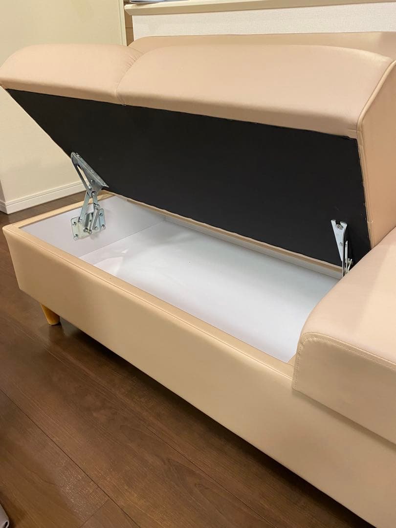 ほぼ未使用　コーナーソファ①