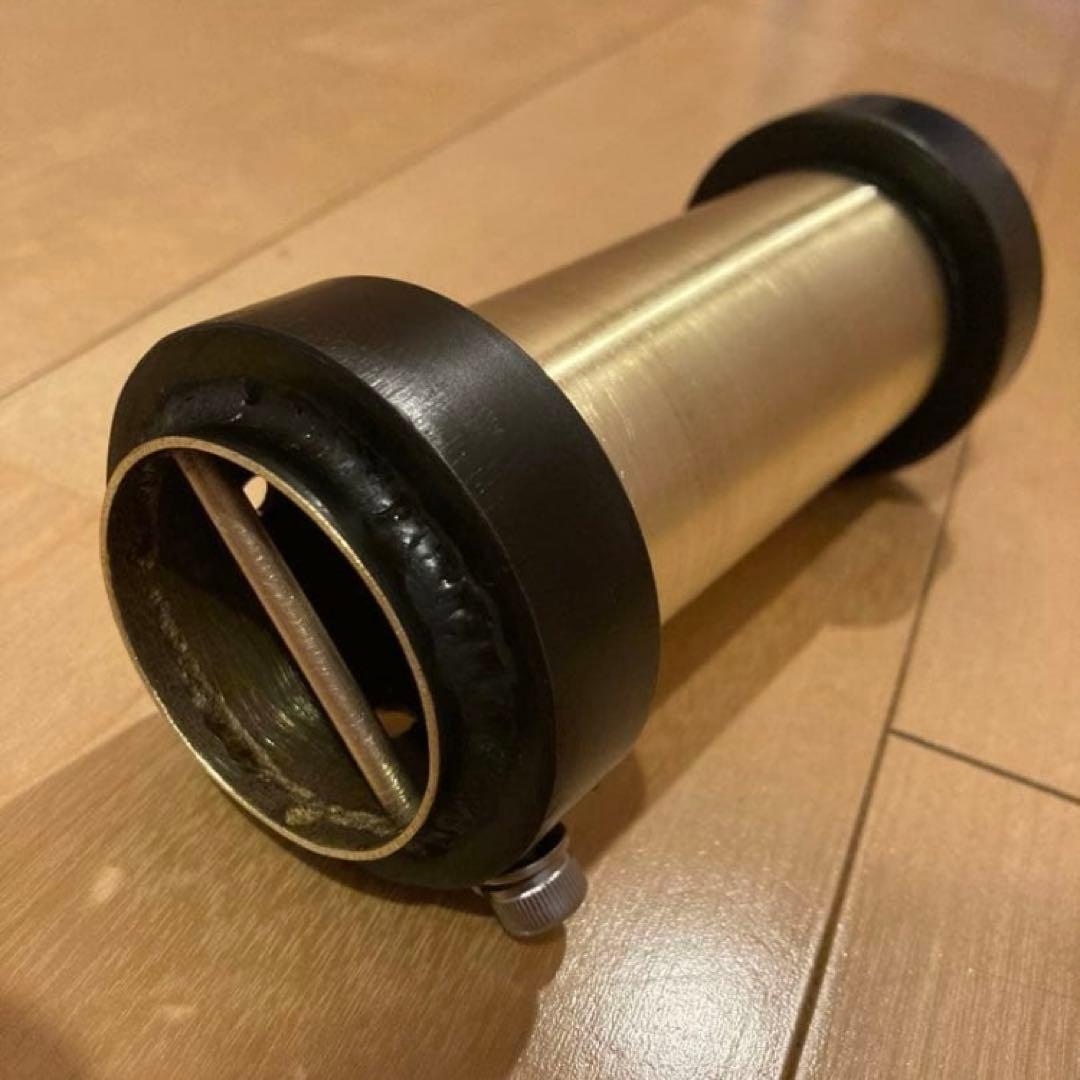 64π用ブラック縦ピン真鍮バッフル