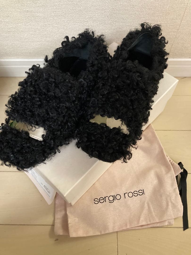 みらいです セルジオロッシ　SRI TEDDY シューズ