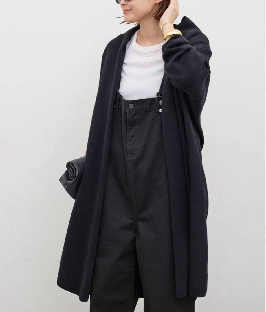 スムースニットガウン MIDI コート