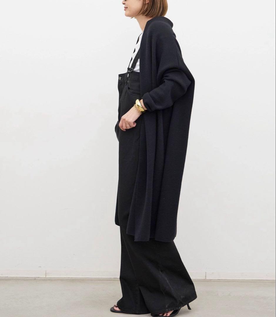 スムースニットガウン MIDI コート