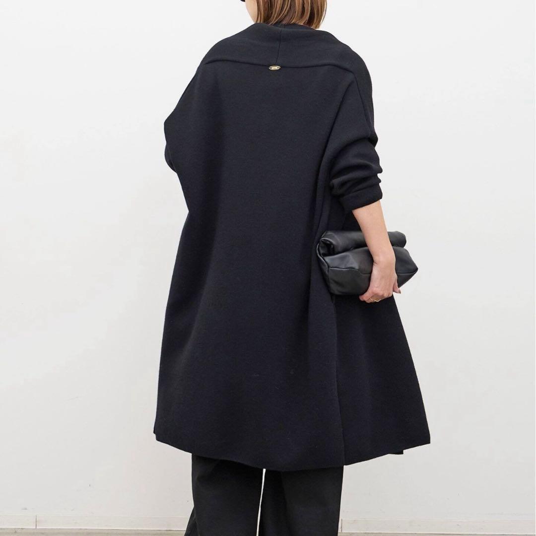 スムースニットガウン MIDI コート