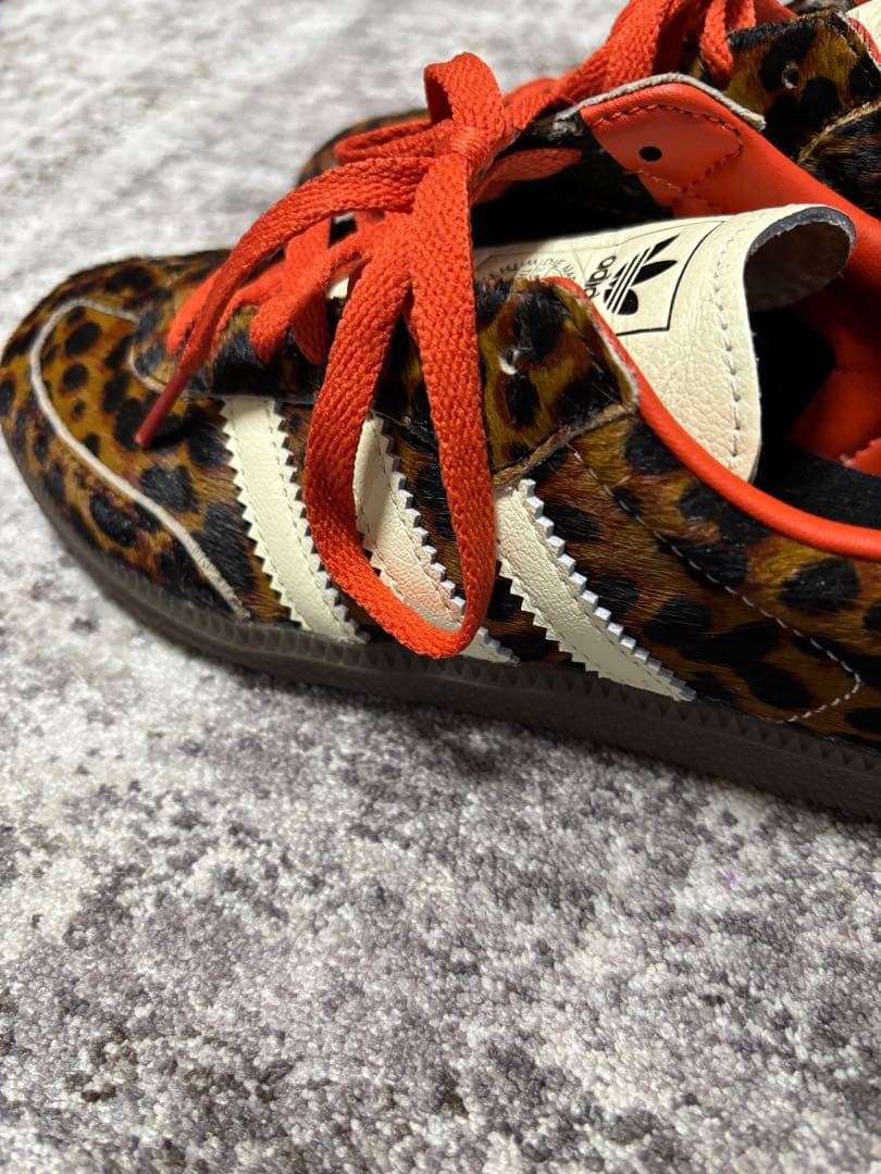 adidas レオパード柄 スニーカー　24センチ