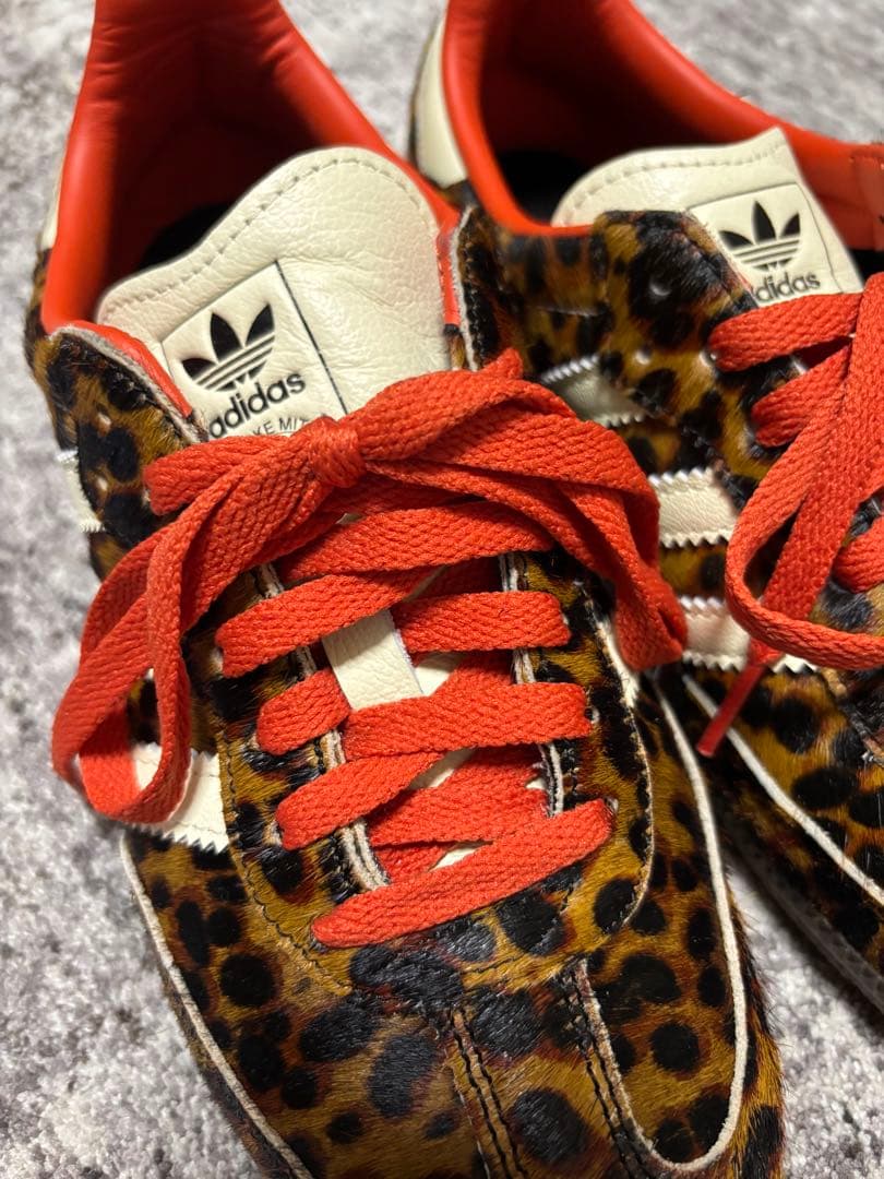 adidas レオパード柄 スニーカー　24センチ