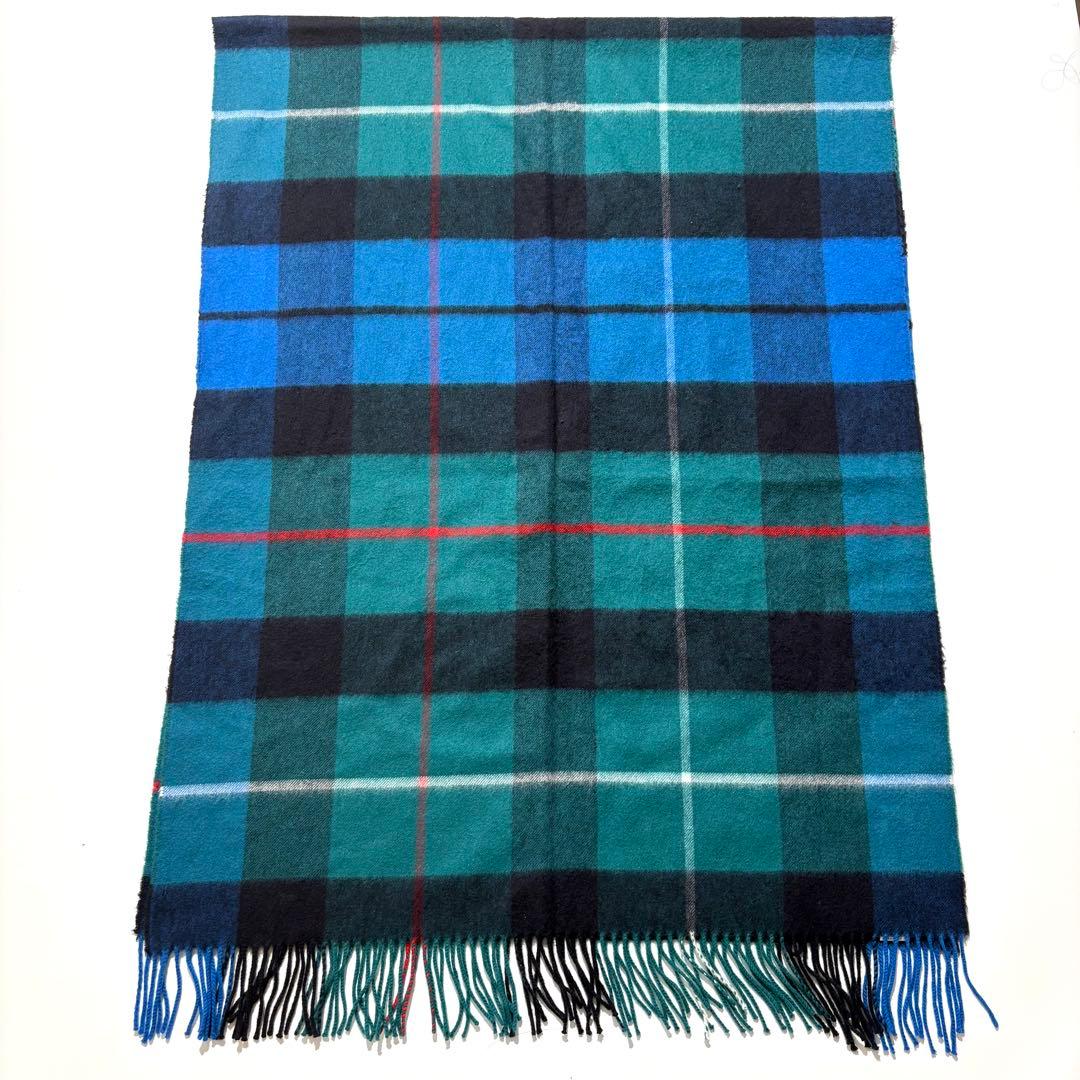 【美品】Johnstons of Elgin マフラー 大判 カシミヤ 100%