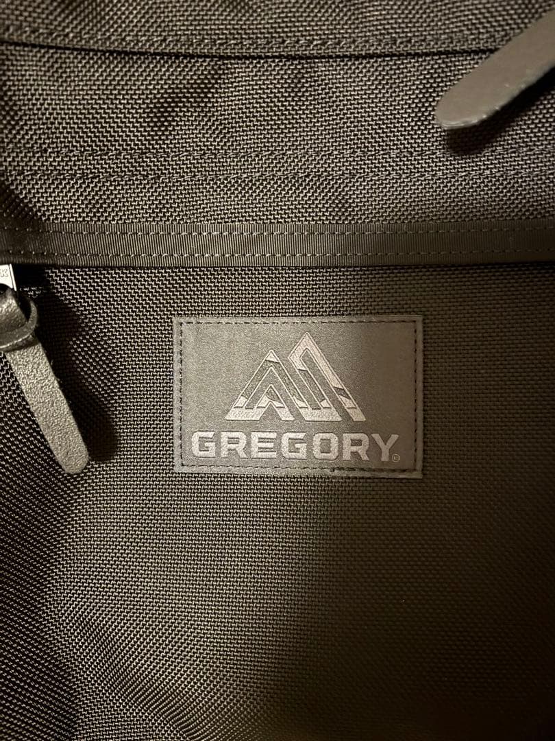 GREGORY ブラック ショルダーバッグ