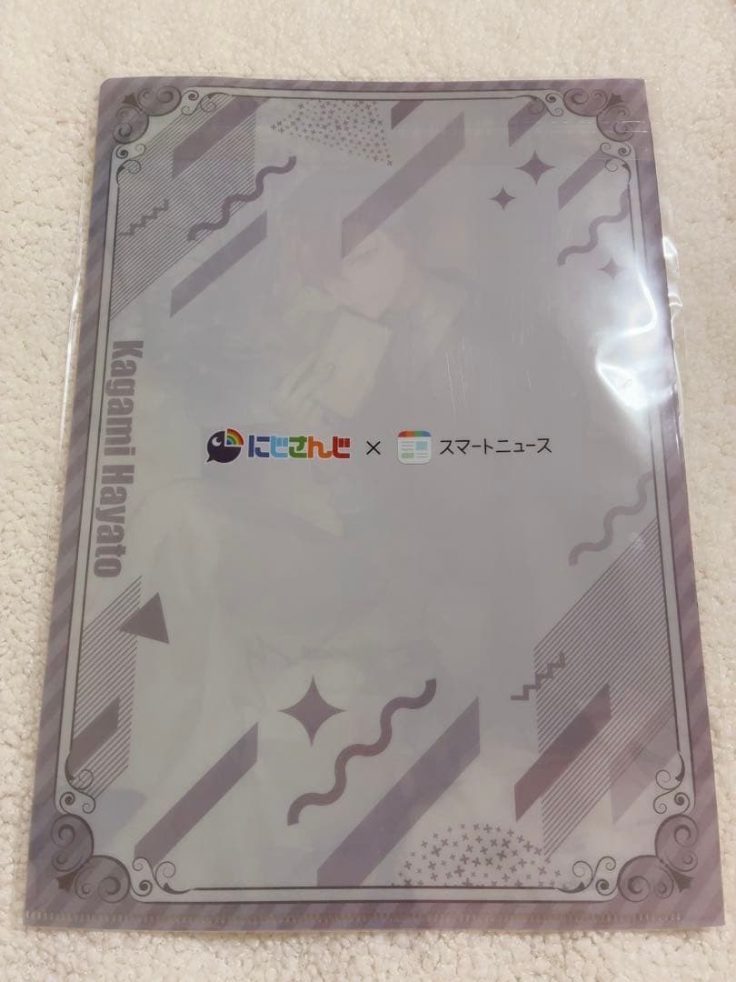 み*。様 にじさんじ スマートニュース クリアファイル 加賀美ハヤト