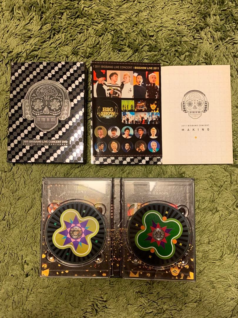 BIGBANGのLIVE DVD (2010、2011、2013のセット)