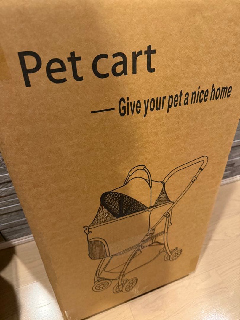 ペットカート 犬猫 かご分離可能 折りたたみコンパクト