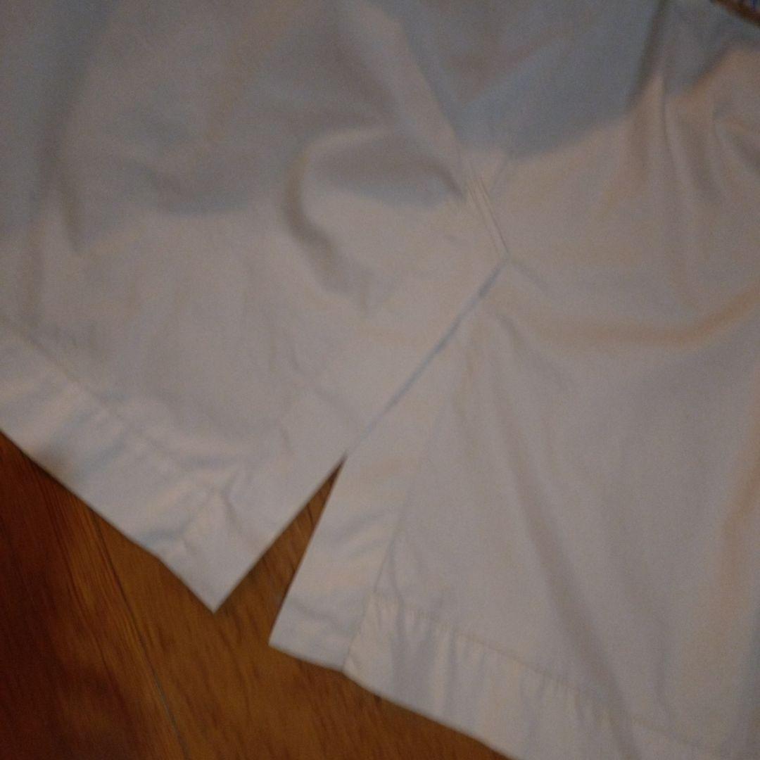 【美品】45R 薄ギャバの908ステンカラーコート アンティークホワイト