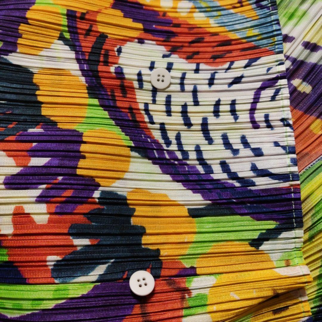 プリーツプリーズ　横プリーツ　2wayワンピース