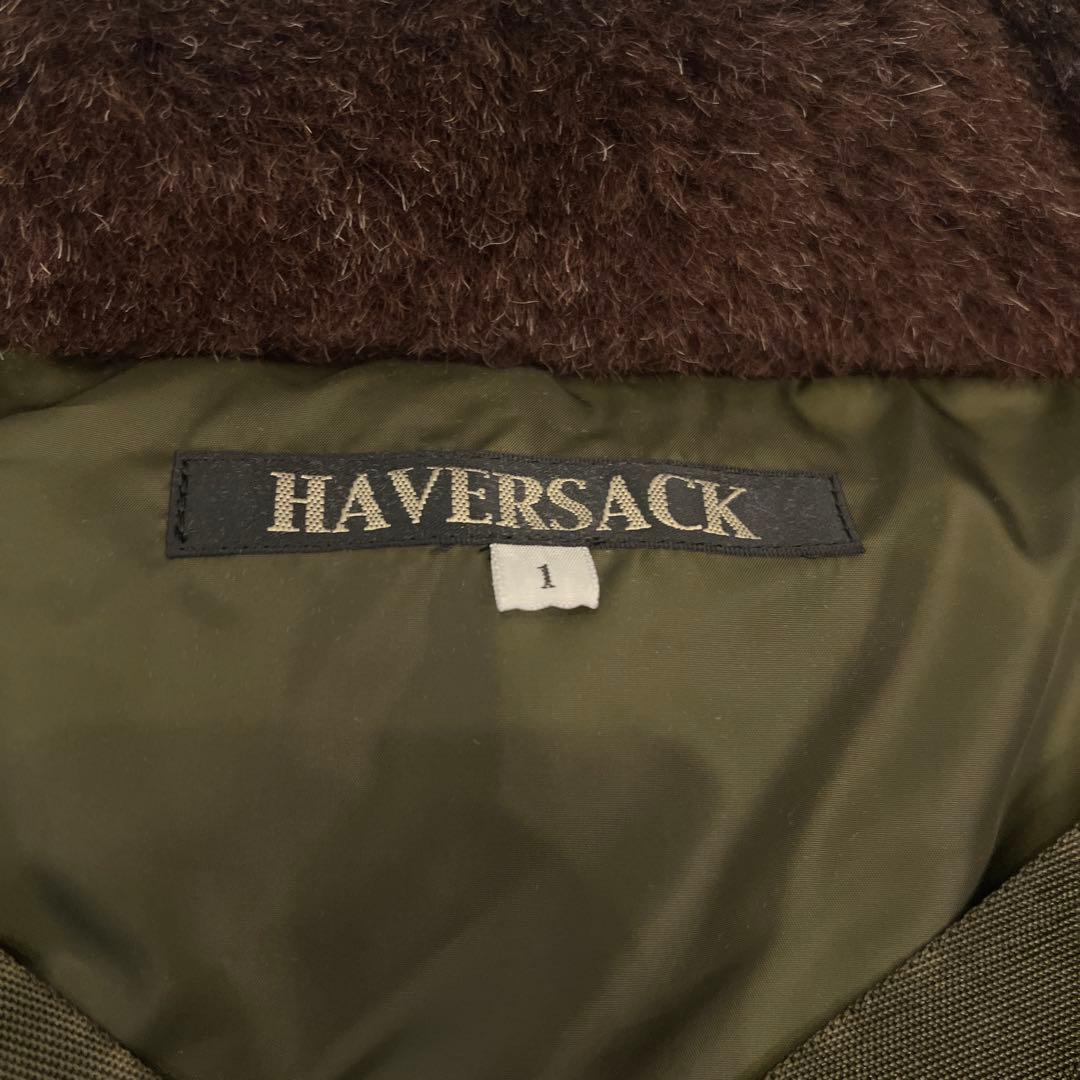 美品　Haversack ミリタリーダウンベスト