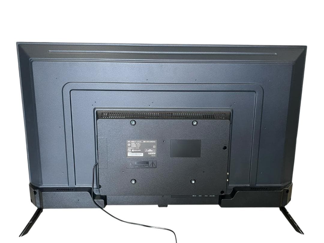 ★【ほぼ未使用】ミスターマックス 43型スマートテレビ MTH-43RG4S1