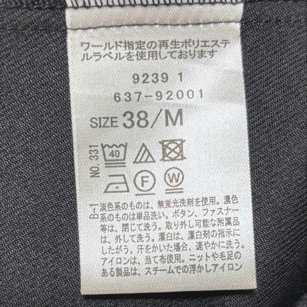 オペークドットクリップ ノーカラー フレアスリーブミドルコート スプリングコート