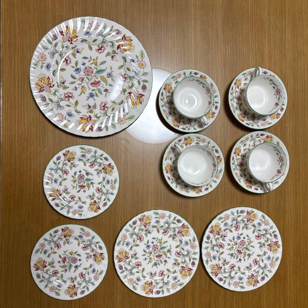 #即購入可#最終値下　未使用ミントンティーカップとケーキ皿のセット