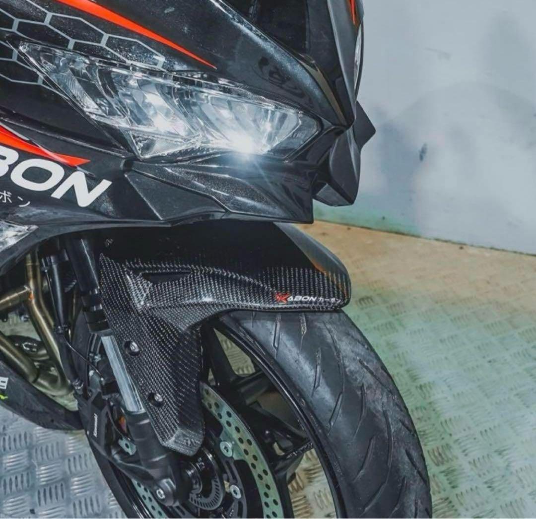 ZX25R/ZX25RR/ZX4R カーボンフロントフェンダー
