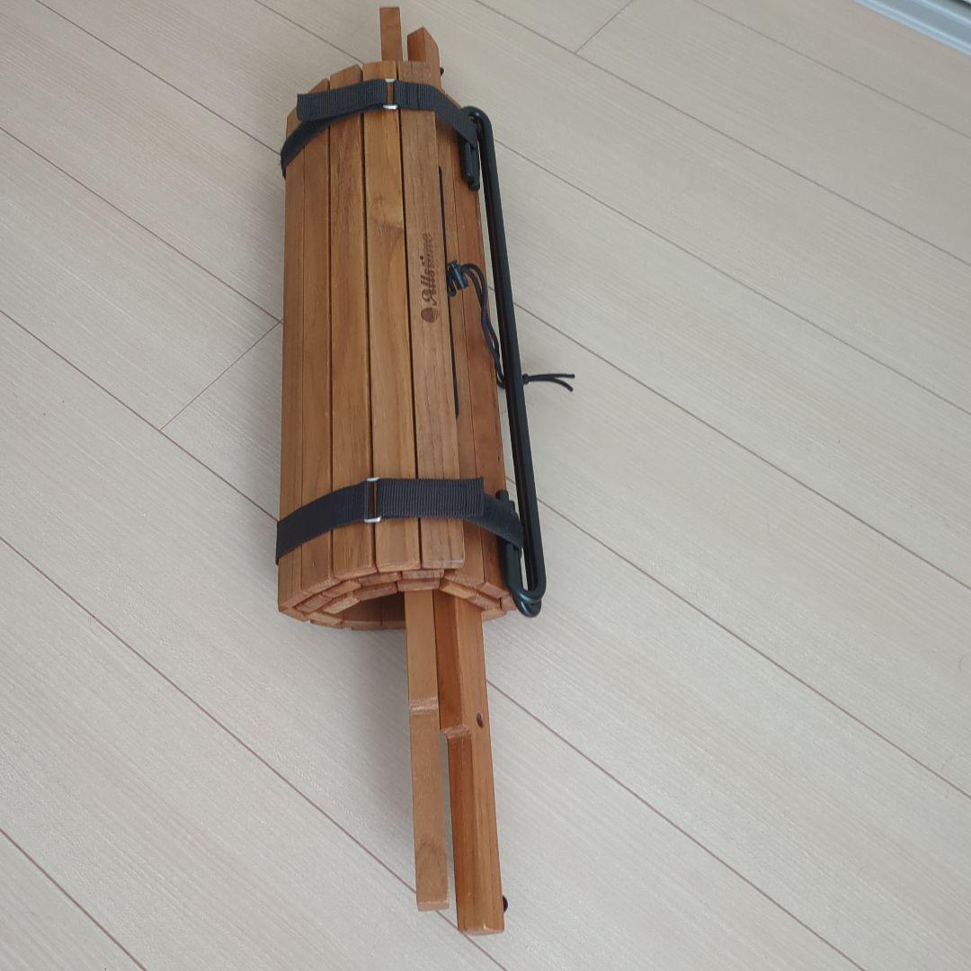 DOOGOO 折りたたみ木製アウトドアテーブル