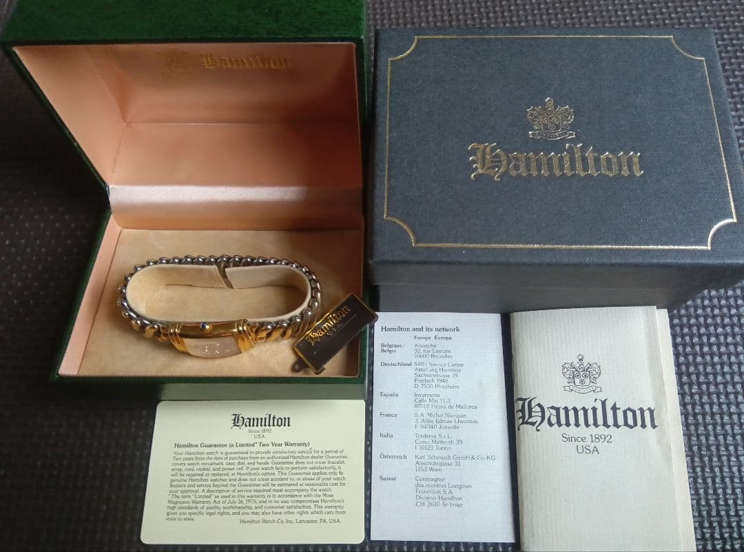 再値下げ!HAMILTON ベントン 稼働品 箱・保・取説付き