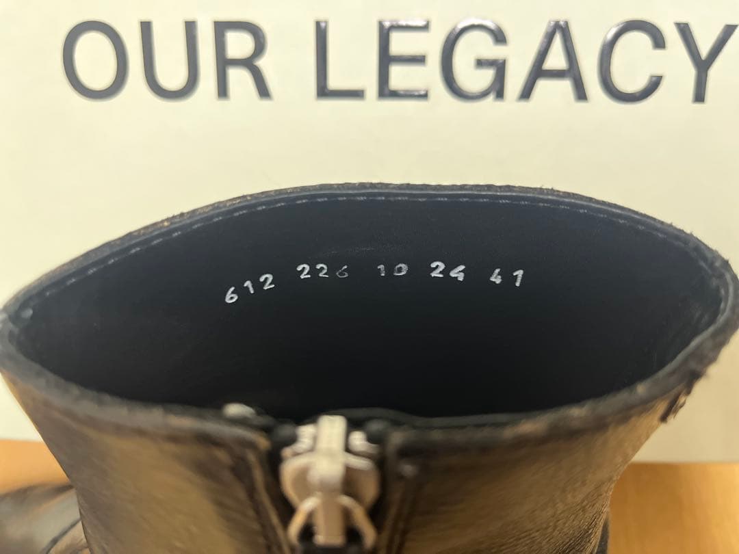 靴 OUR LEGACY Engine Boot
