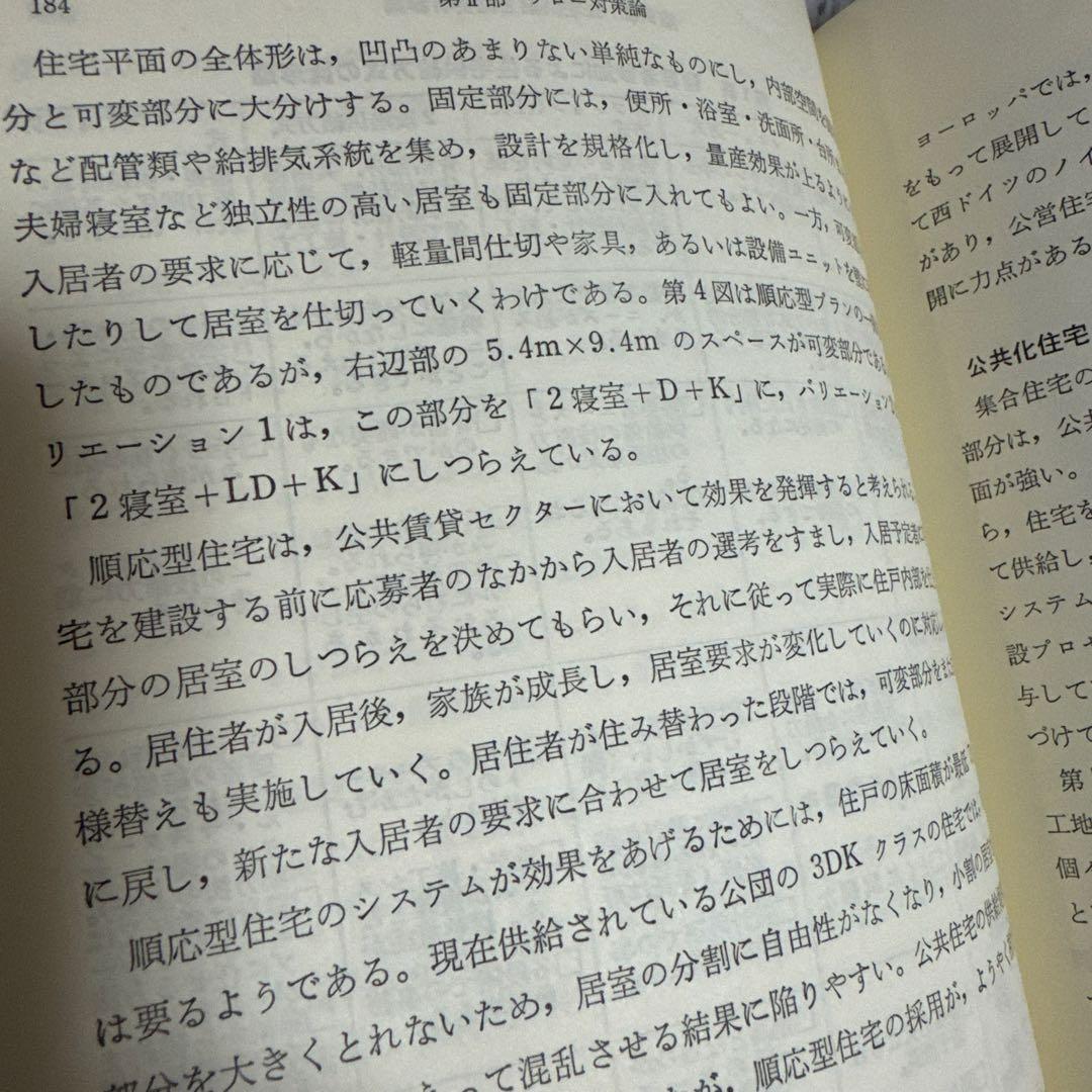 住宅供給計画論 勁草書房　【名著】
