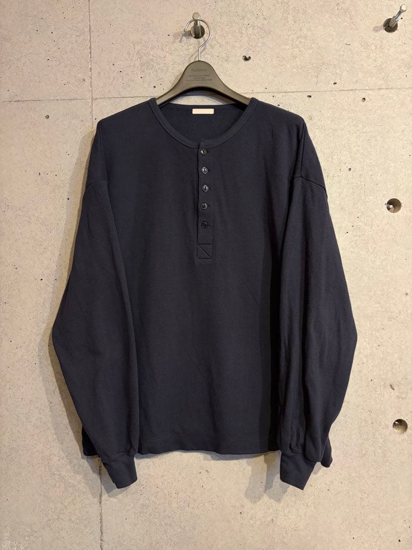 トップス ULTERIOR C/CASH HONEYCOMB HENLEYNECK TOP