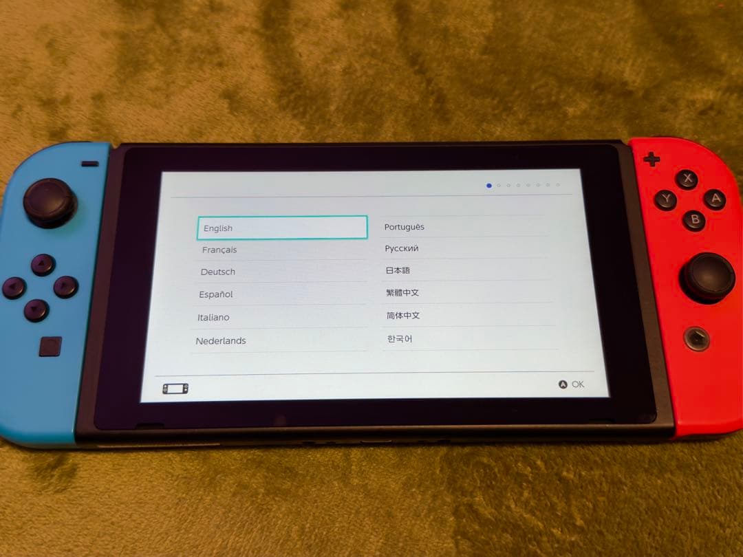 【公式メンテ】Nintendo Switch本体セット 外装＆バッテリー交換済