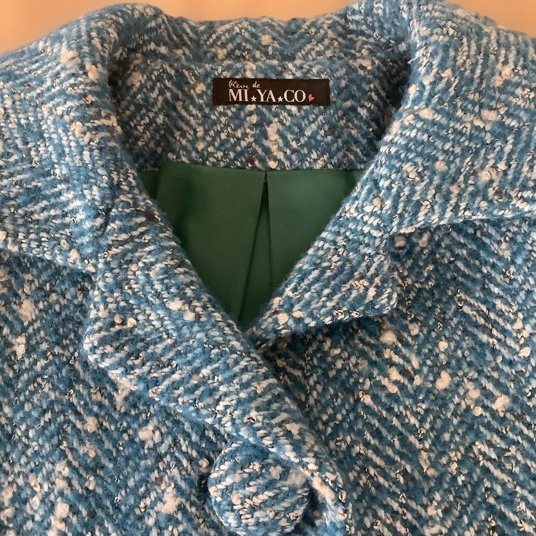 MI.YA.CO ミヤコレース　ツイード　ジャケット