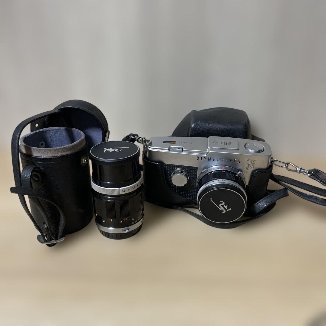 OLYMPUS PEN-F フィルム一眼レフ 本体 レンズおまけ（カビあり）