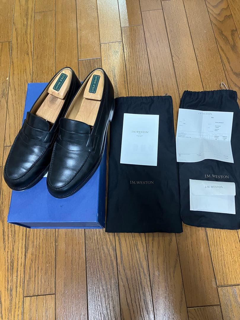 J.M.WESTON 180 7.5C ローファー Black