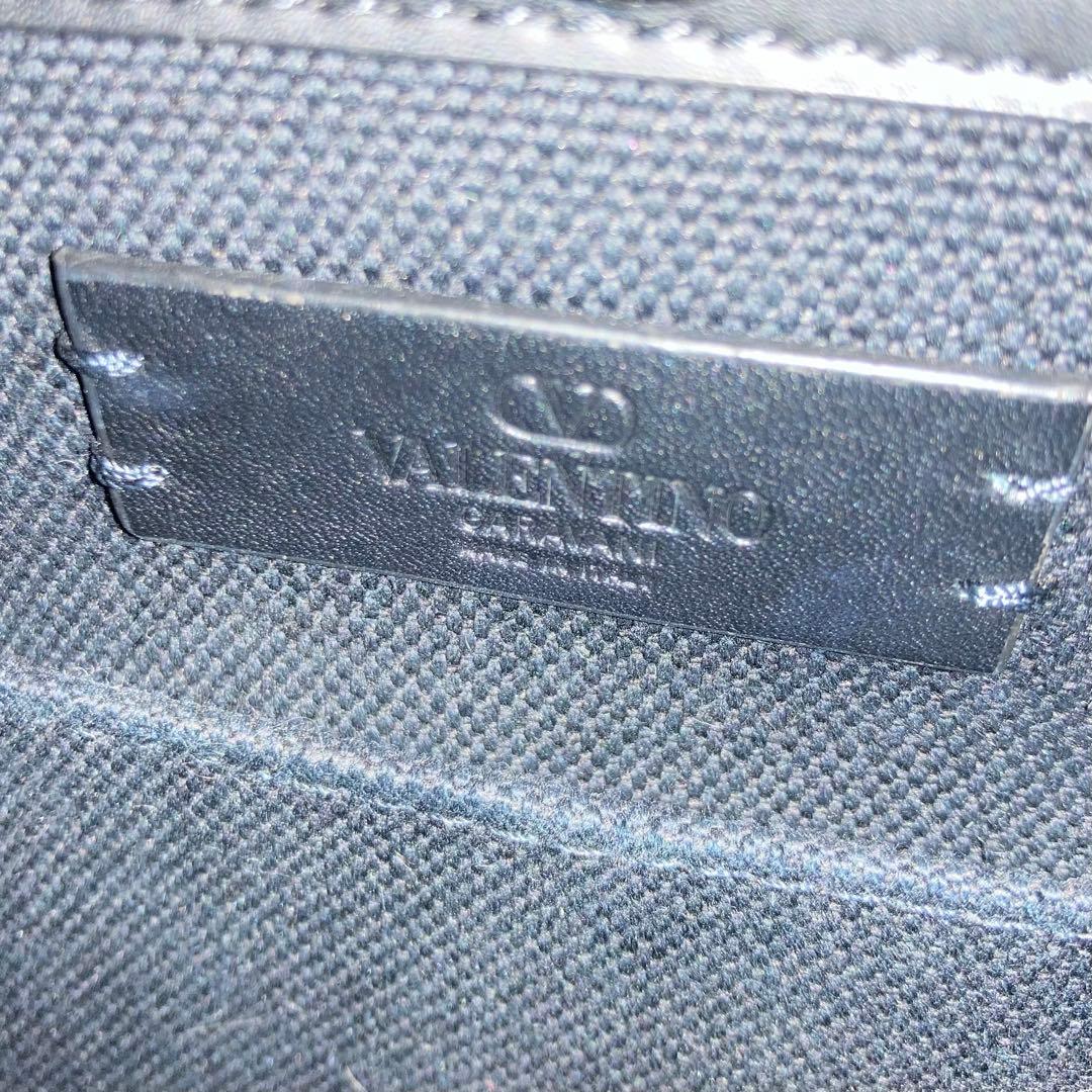 美品 VALENTINO ロックスタッズ ミニトートバッグ ショルダーバック