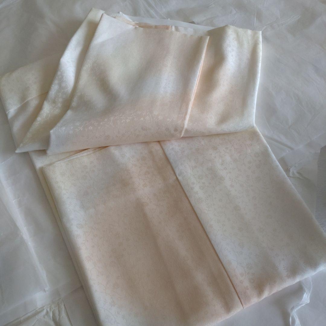 おそらく東レシルック　さんぴ　ポリ　長襦袢　新品未使用　高島屋お仕立て　裄長