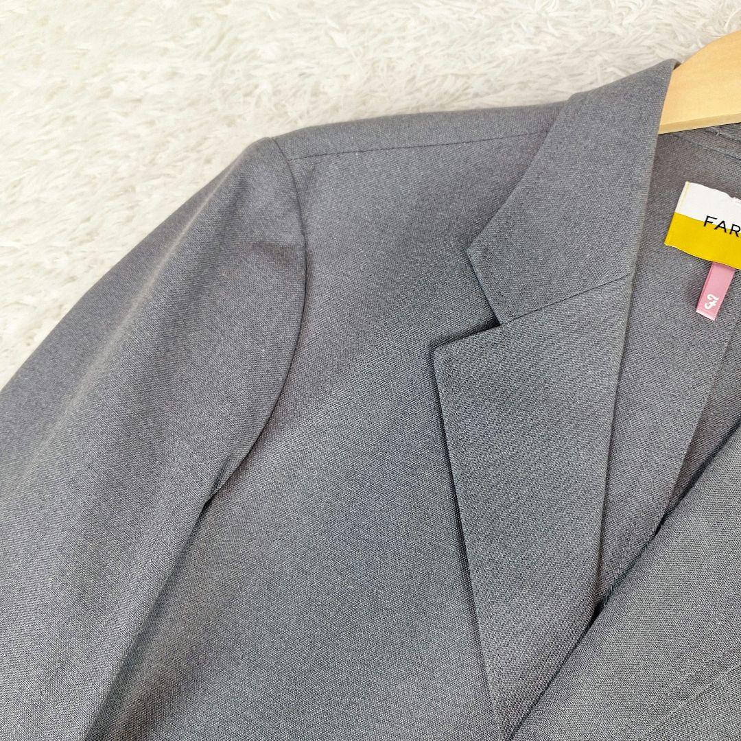 美品✨FARAH×ナノユニバース　コットン　スーツ　スリーピース　グレー　XL
