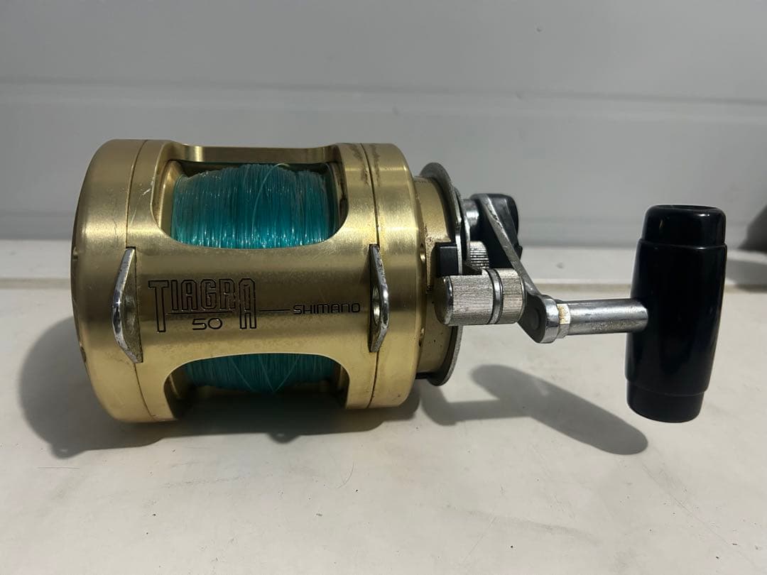 シマノ　ティアグラ50　SHIMANO TIAGRA　船釣り リール　バッグ付