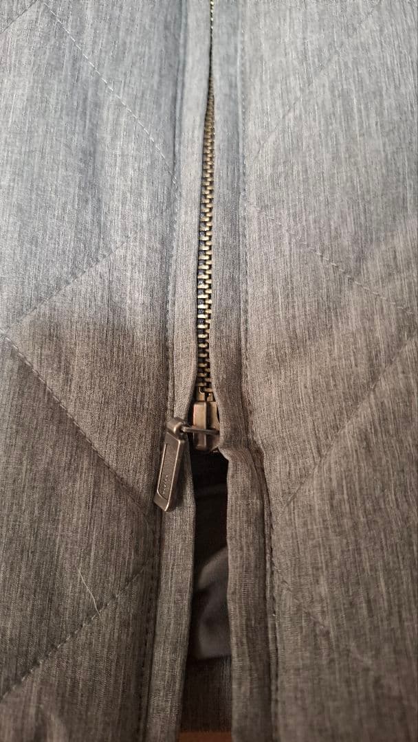 DAMA collection 中綿　キルト　ロングコート　グレー　11号