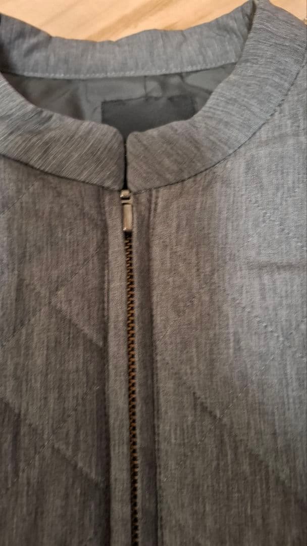 DAMA collection 中綿　キルト　ロングコート　グレー　11号