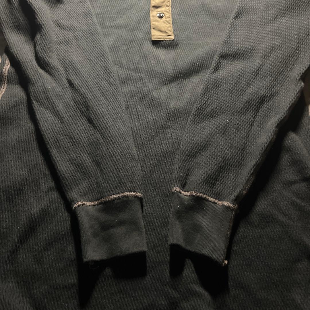 BUZZ RICKSON'S サーマルヘンリーネック XL 送料無料