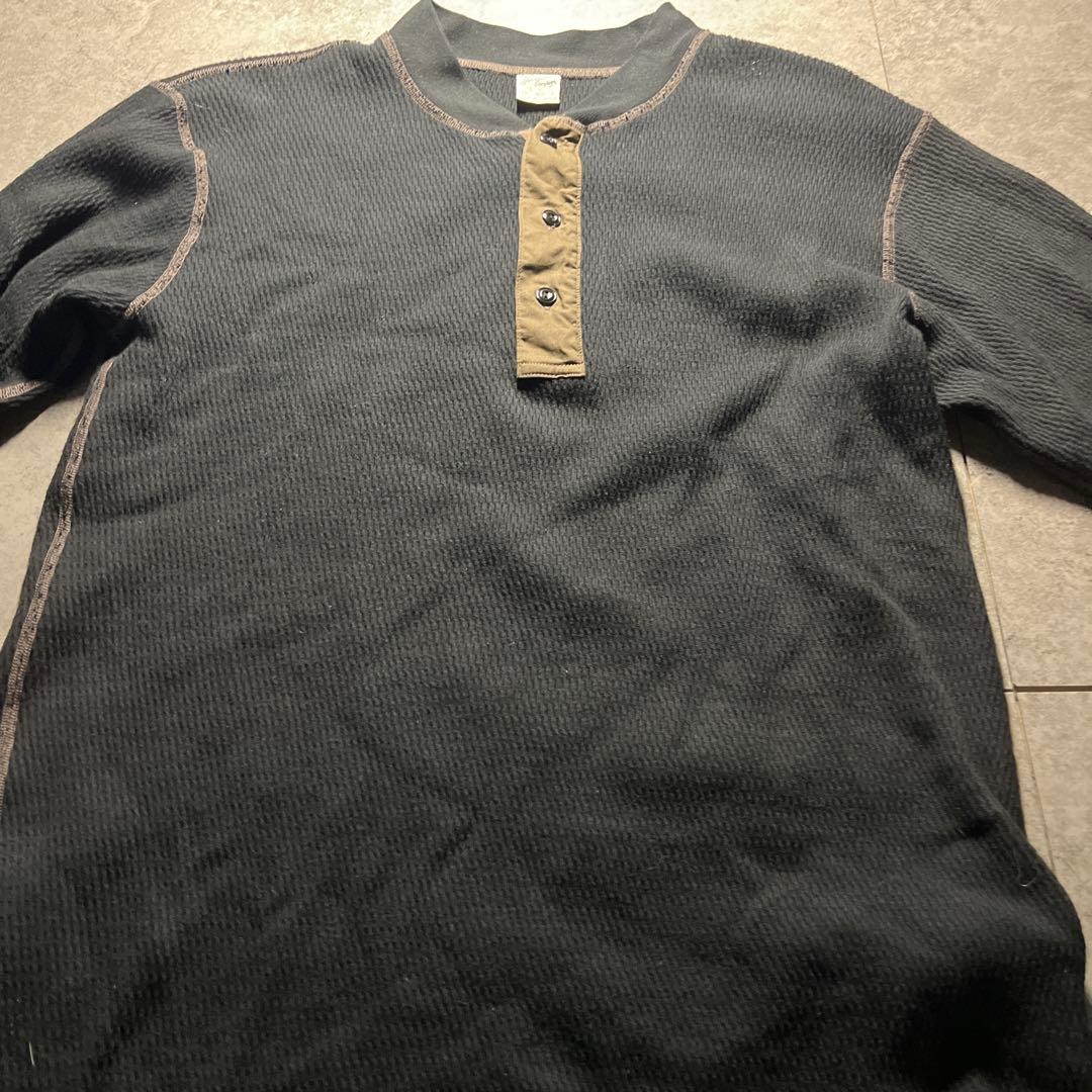 BUZZ RICKSON'S サーマルヘンリーネック XL 送料無料