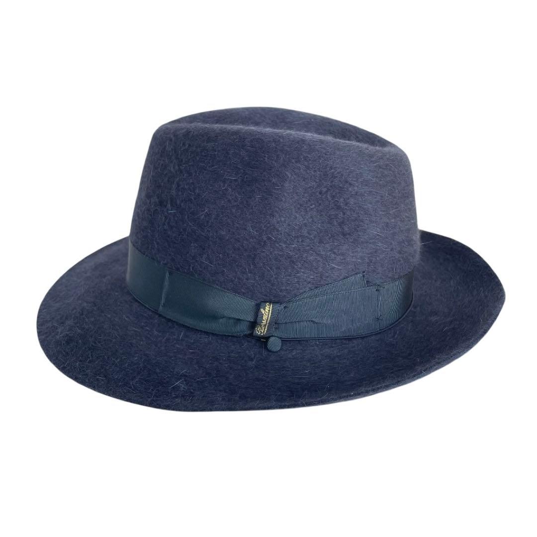 Borsalino ボルサリーノ ハット ネイビー