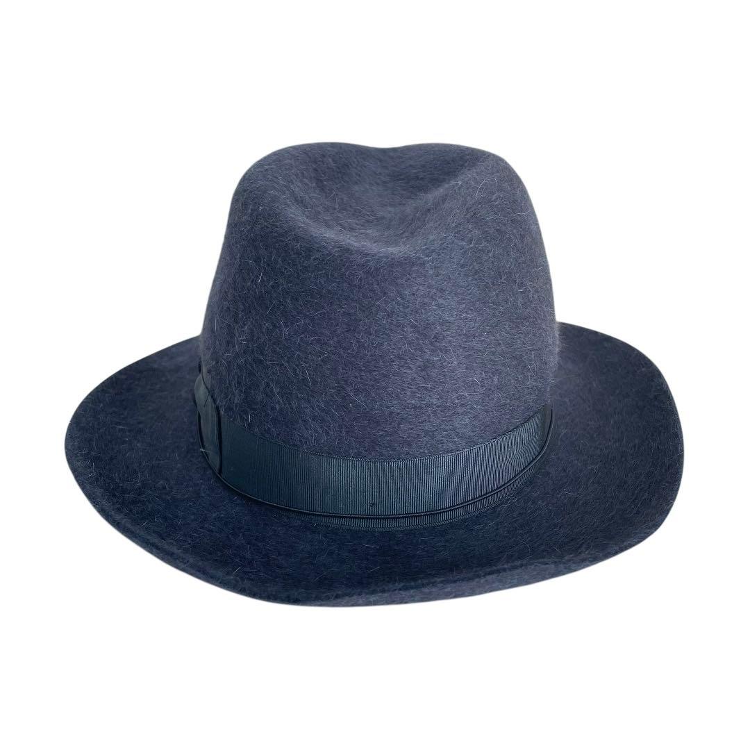 Borsalino ボルサリーノ ハット ネイビー