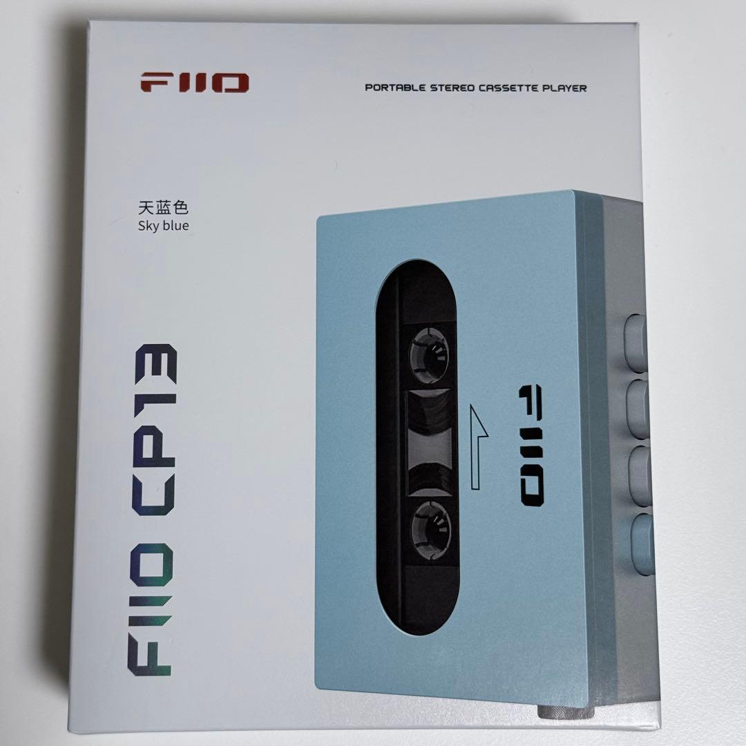 FiiO CP13 ポータブルカセットプレーヤー Blue