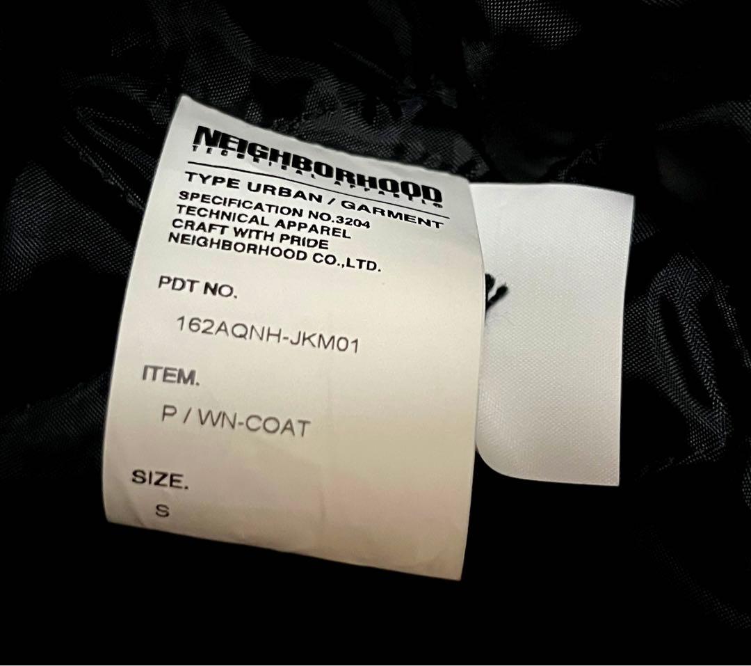 NEIGHBORHOOD ピーコート S 黒