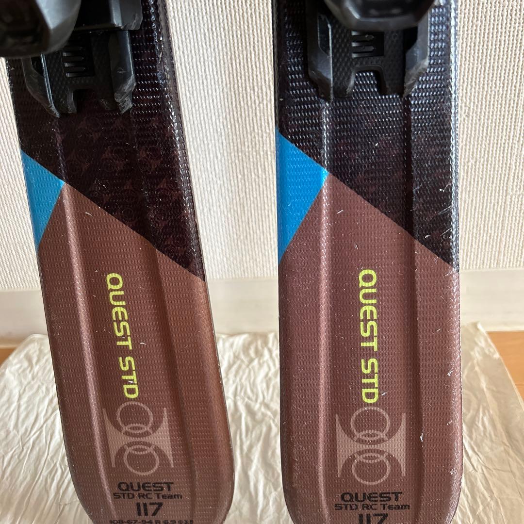 スキー板Hart 120㎝　ストックLEKI 80㎝