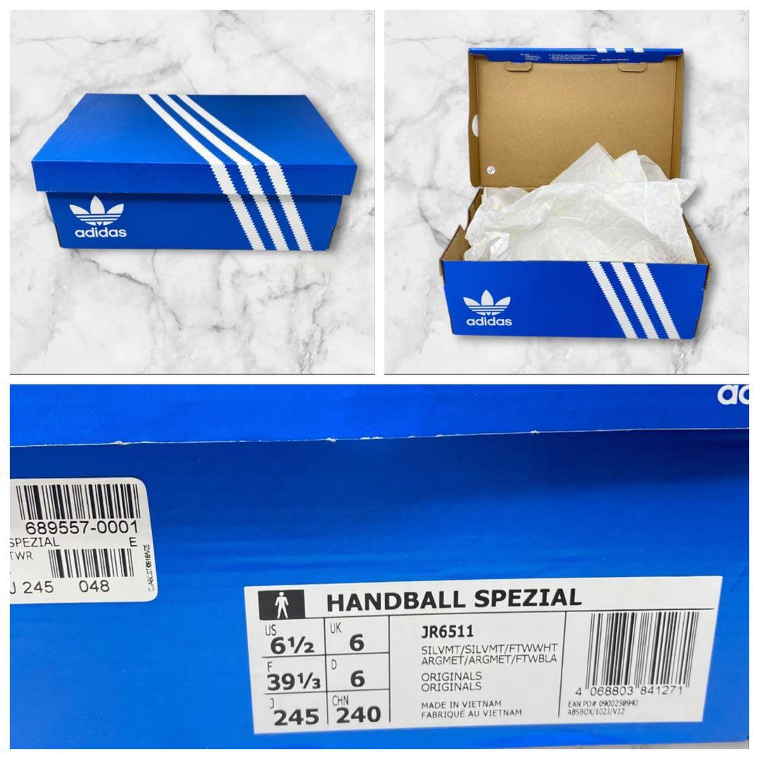 試着のみ adidas スペツィアル SPEZIAL シルバー 24.5 銀